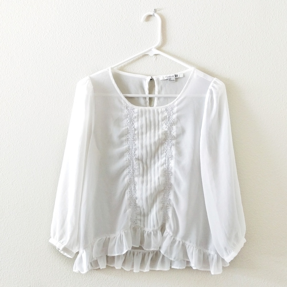 Lovely white blouse